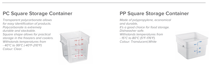P-081 Jiwins Lid for 6L & 8L Square Food Storage Container, Red_Decription 2