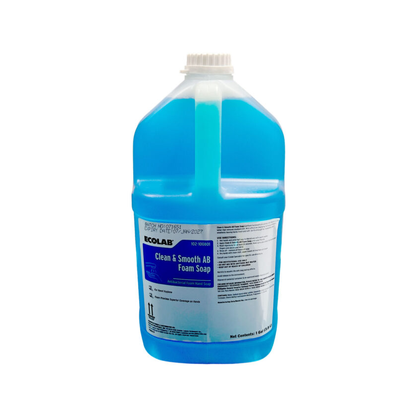 Clean Smooth Ecolab Clean & Smooth AB Foam Soap | Antibacterial Foam Hand Soap 1 ...