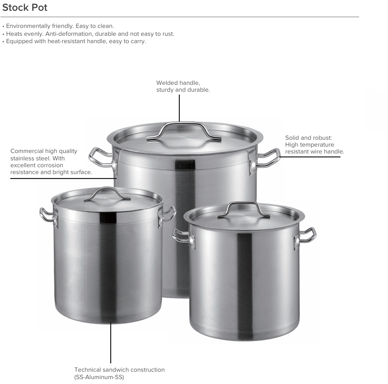 Jiwins SA6080 Stock Pot with Lid 226L 1