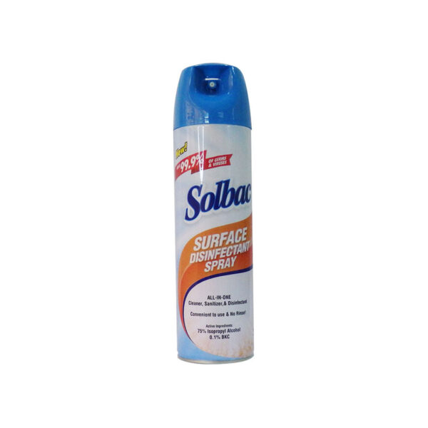 Solbac Surface Disinfectant Spray 500 ml | HOSPECO | Hospeco