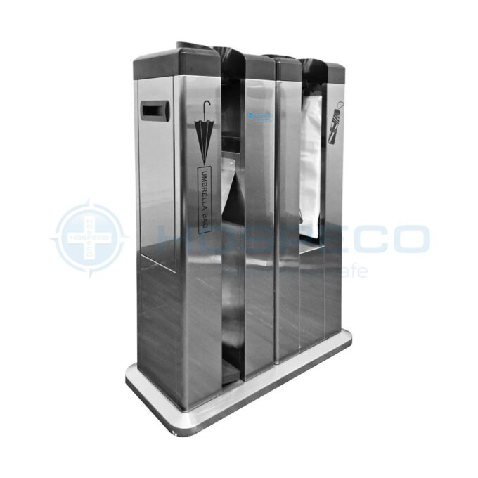 Dual Wet Umbrella Wrapper Dispenser
